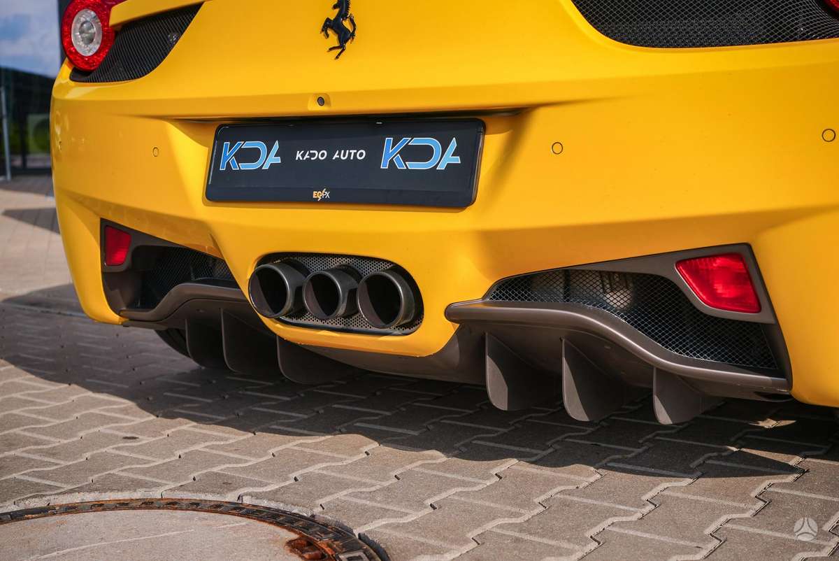 Ferrari 458, 4.5 l., Кабриолет