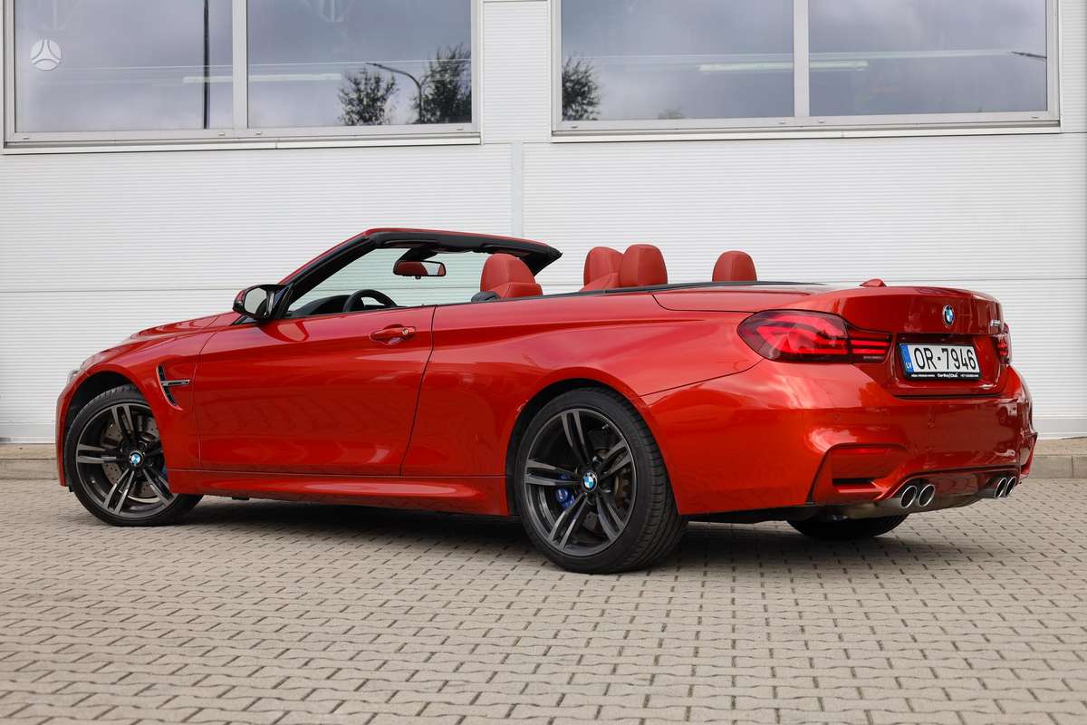 BMW M4, 3.0 l., convertible