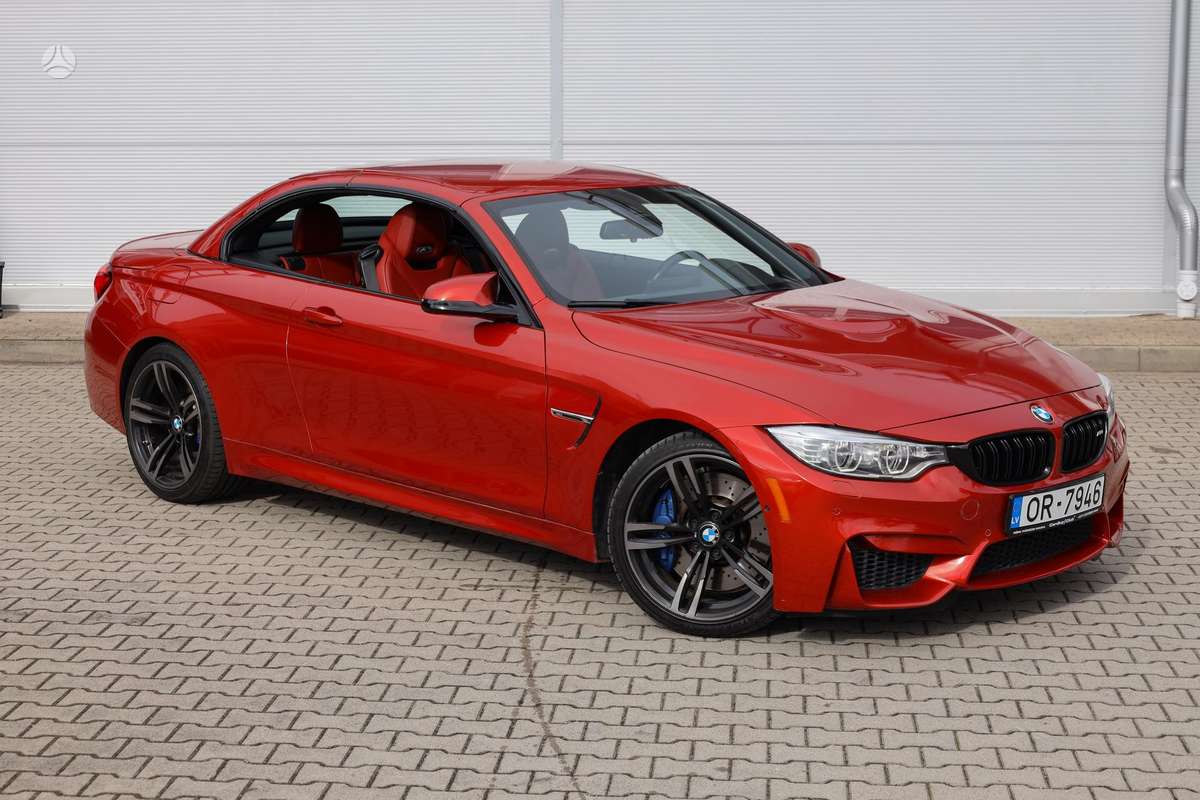 BMW M4, 3.0 l., convertible