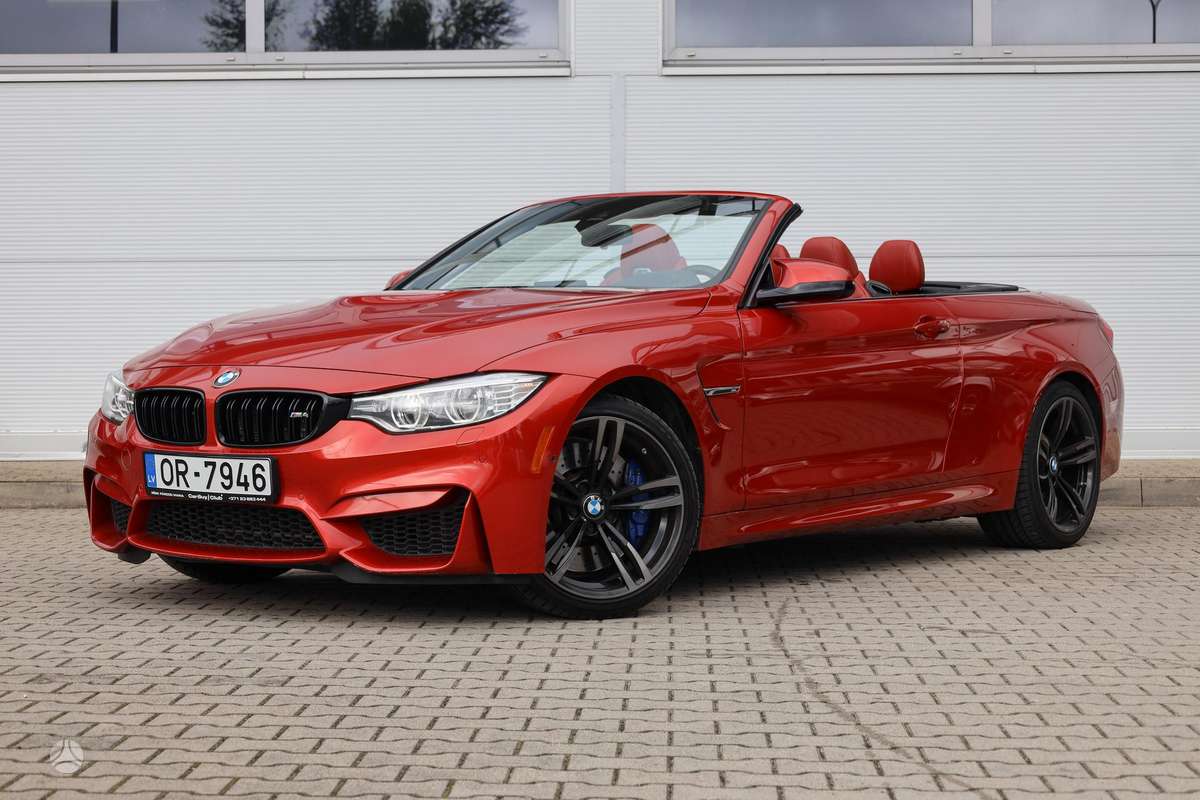 BMW M4, 3.0 l., convertible