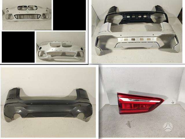 BMW X1, 7350697, bumpers, lights