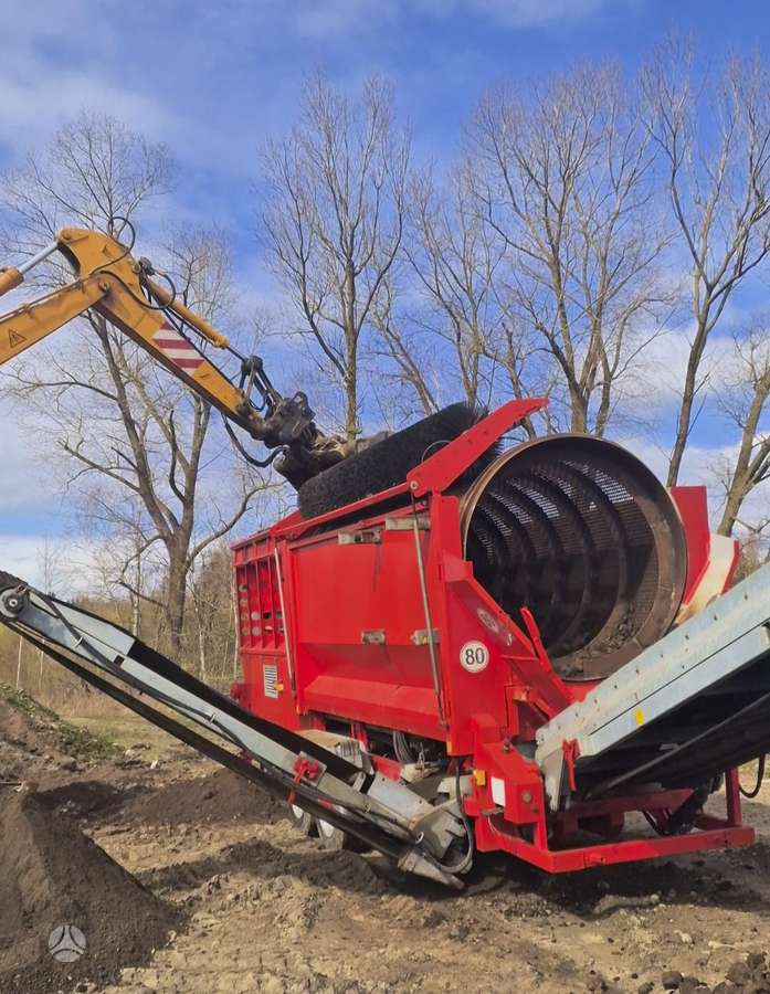 Terex 40, screening