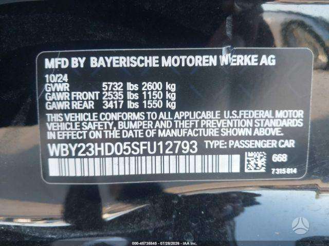 BMW i4, hečbekas