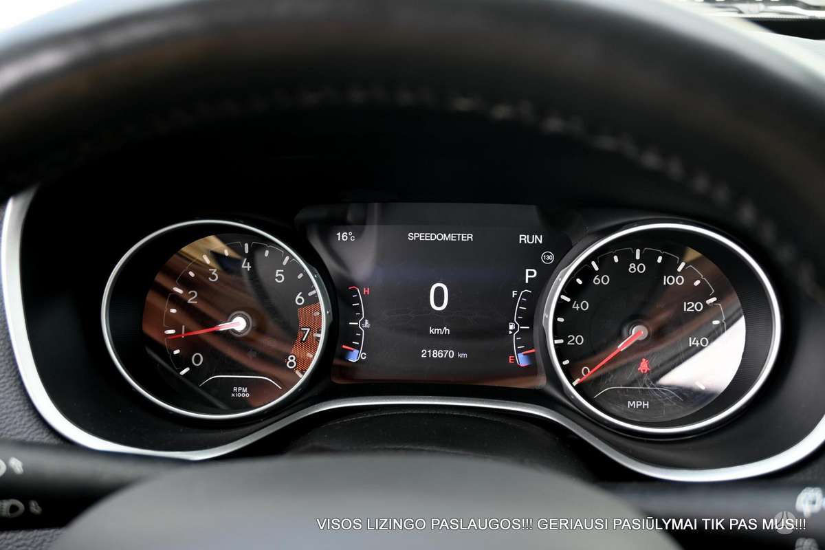 Jeep Compass, 2.4 l., off-road / crossover