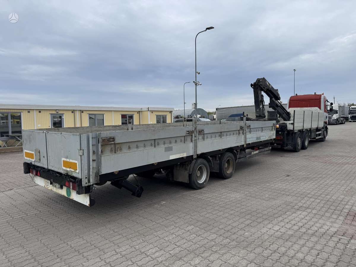 Scania R420 HIAB 220C, краны