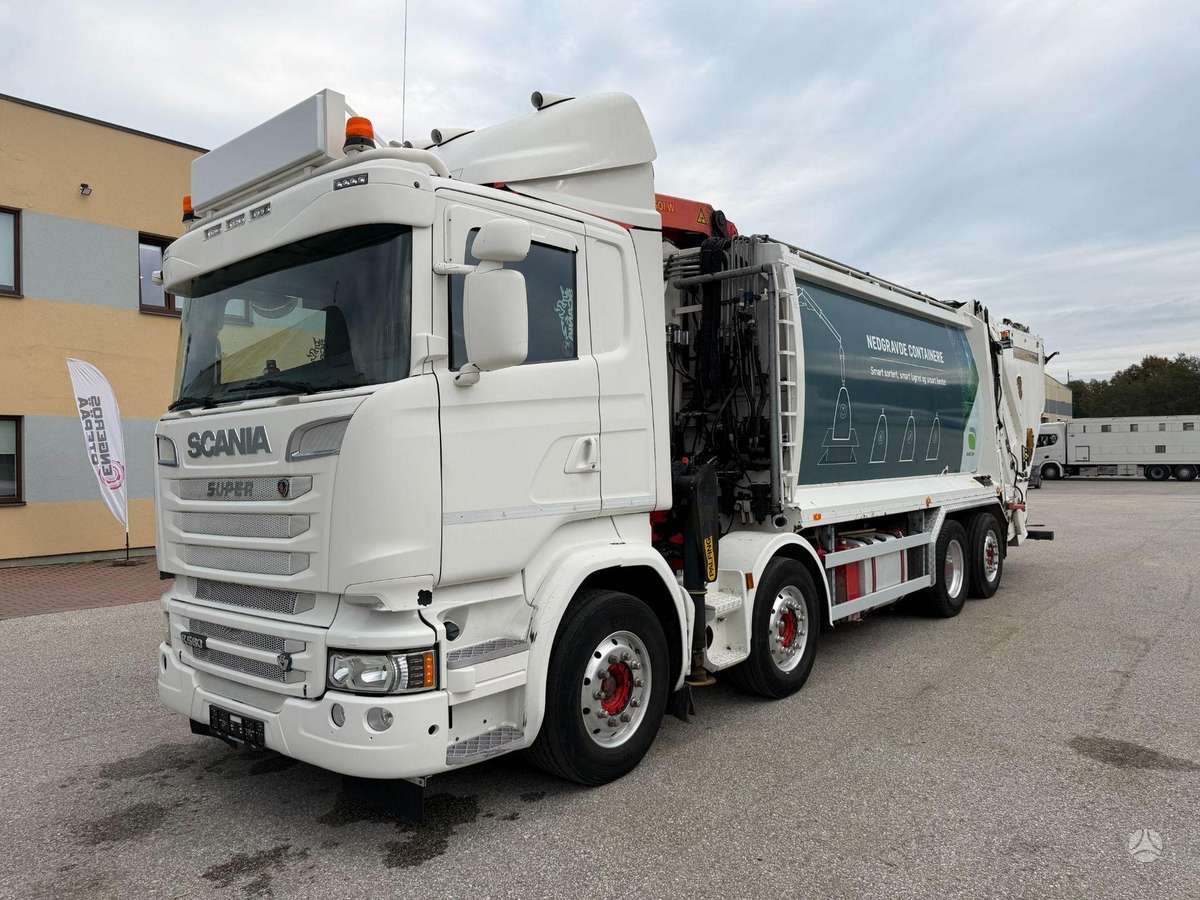 Scania R580, su kranu