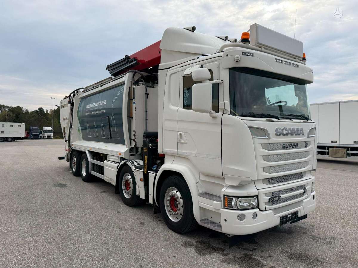 Scania R580, crane trucks