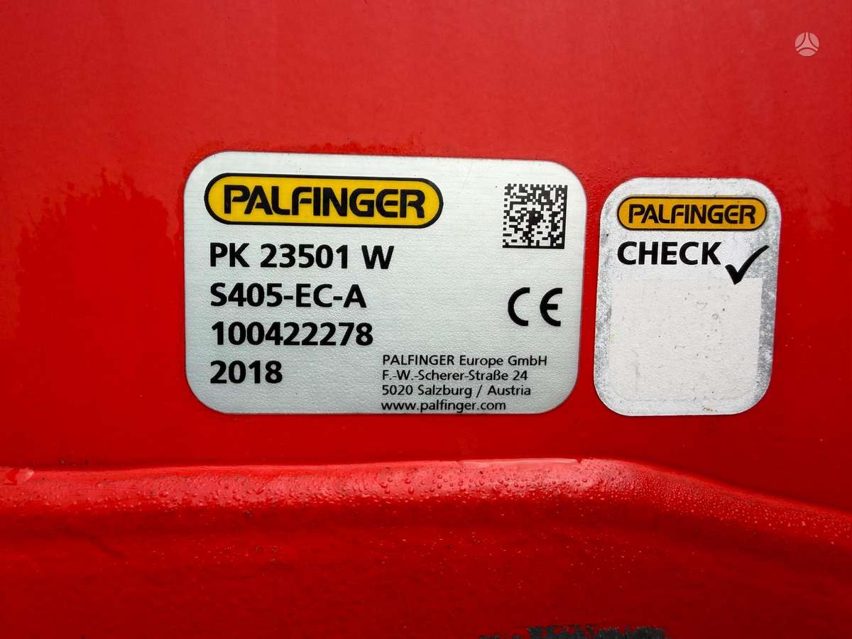 Scania R580, su kranu