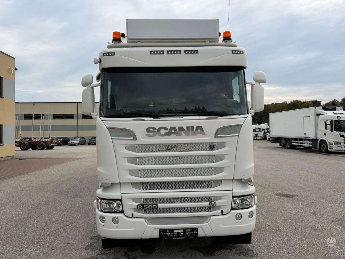 Scania R580, cab-chassis trucks