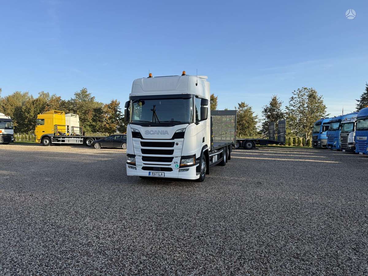 Scania R410, автовозы