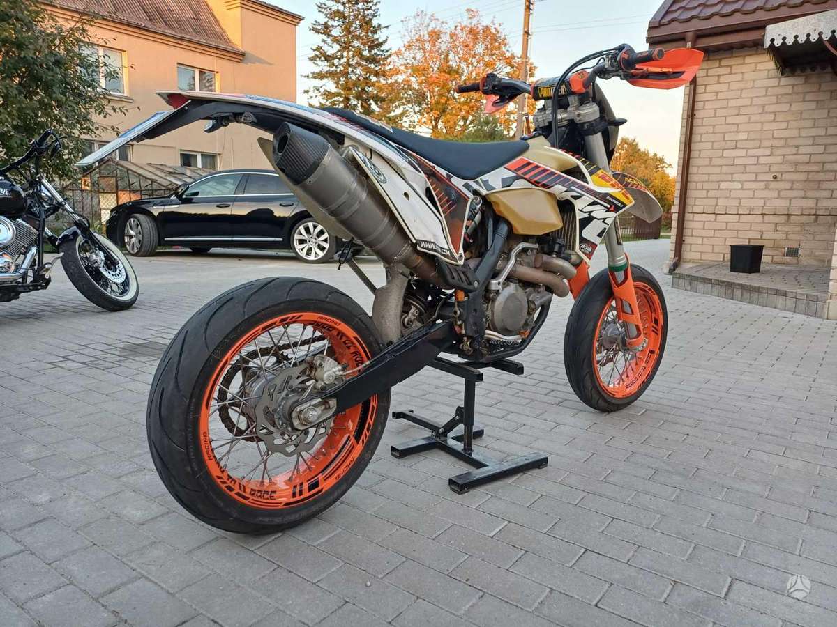 KTM EXC 450cc, street / klasikiniai