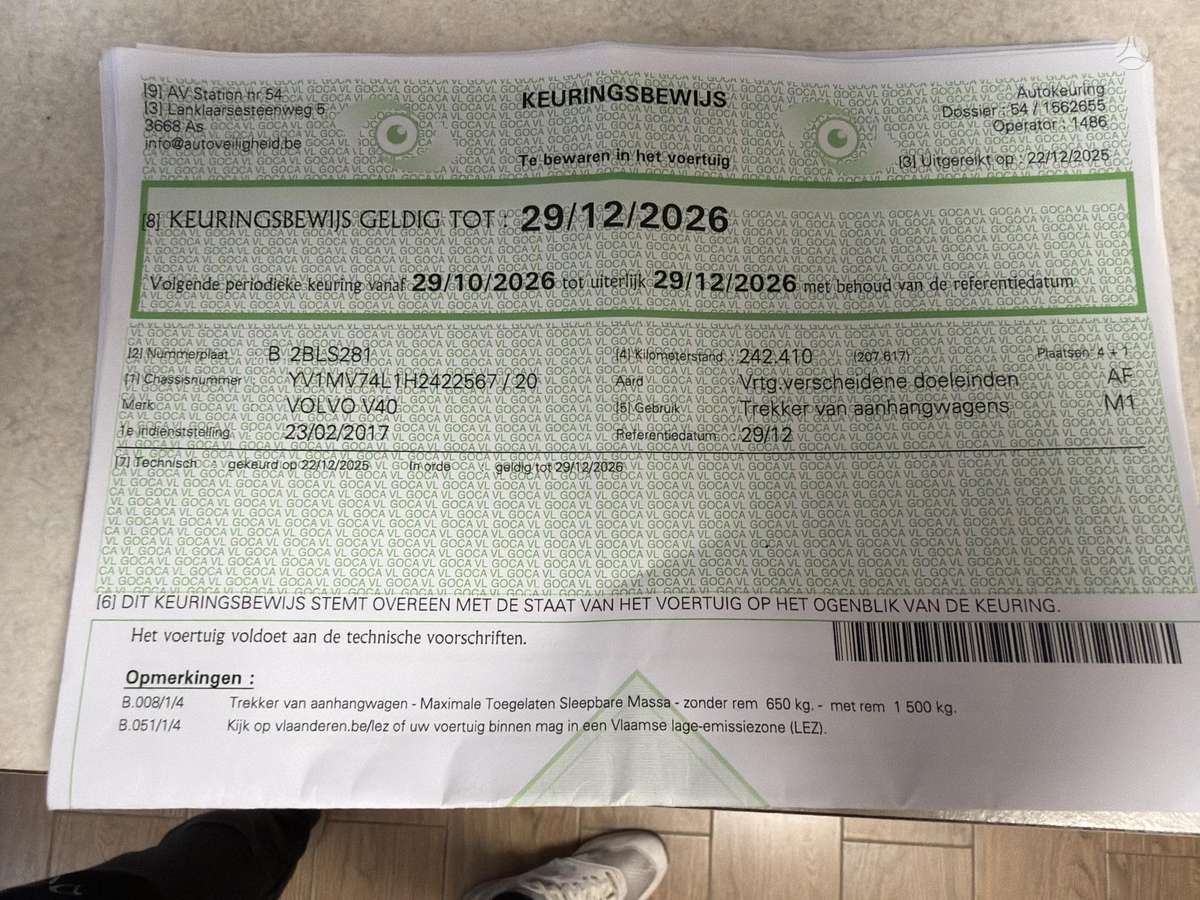 Volvo V40, 2.0 l., Хэтчбек
