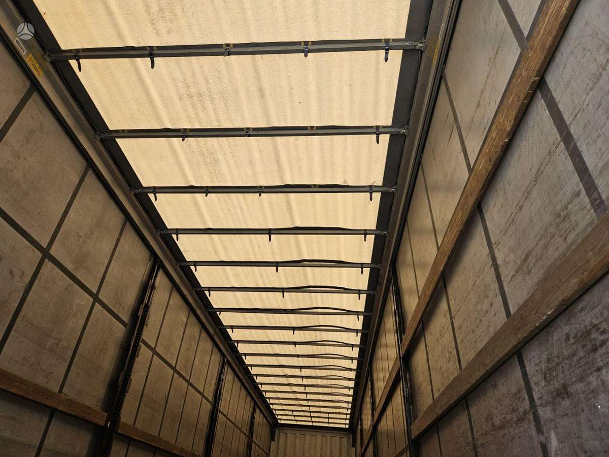 Krone SD LIFTING AXLE, curtain / tarpaulin