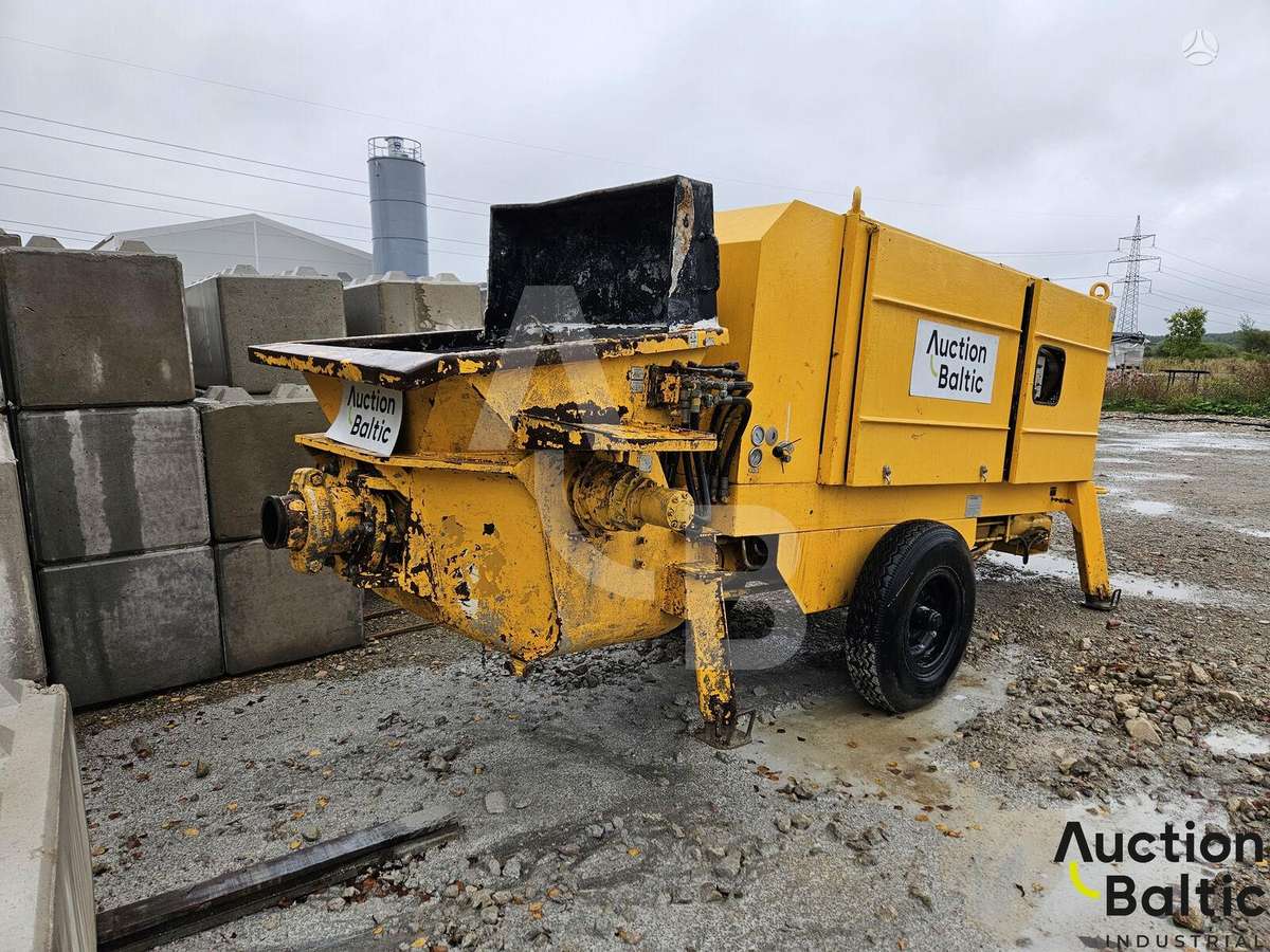 Putzmeister BSA 1406 DIEM, concrete pump