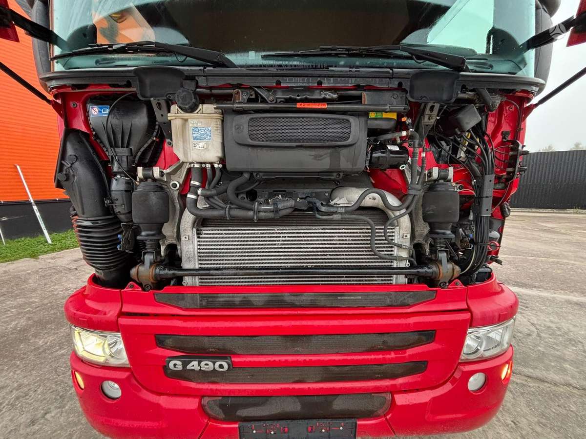 Scania G490 8x4, фургоны-боксы