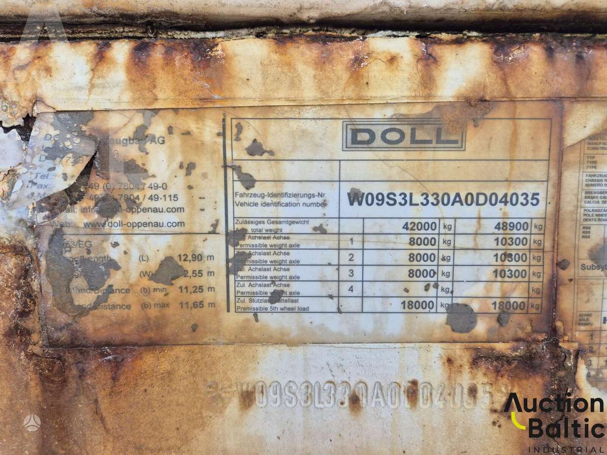 Doll S3L, užuolaidinės / tentinės