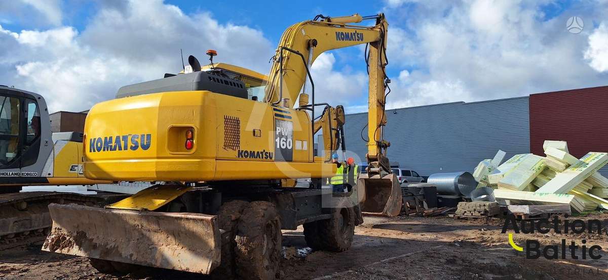 Komatsu PW160-7E0, excavator