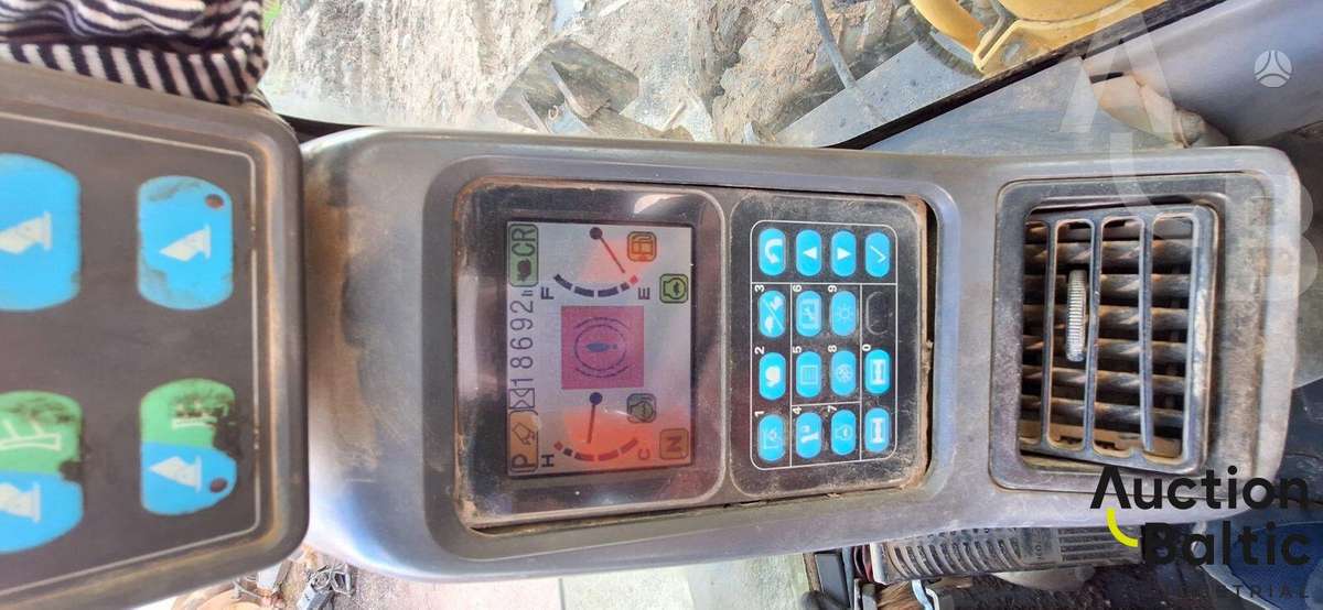 Komatsu PW160-7E0, ekskavatoriai