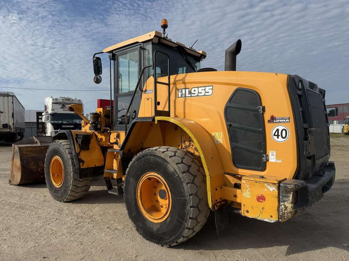 Hyundai HL 955 , quick coupler , 3m3, frontal loader