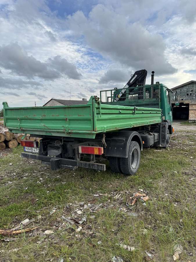 MAN L20B468, dumpers with crane