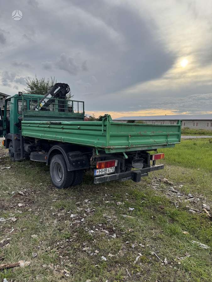 MAN L20B468, dumpers with crane
