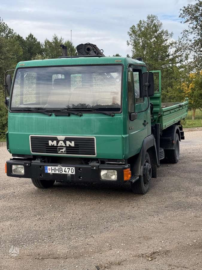 MAN L20B468, dumpers with crane