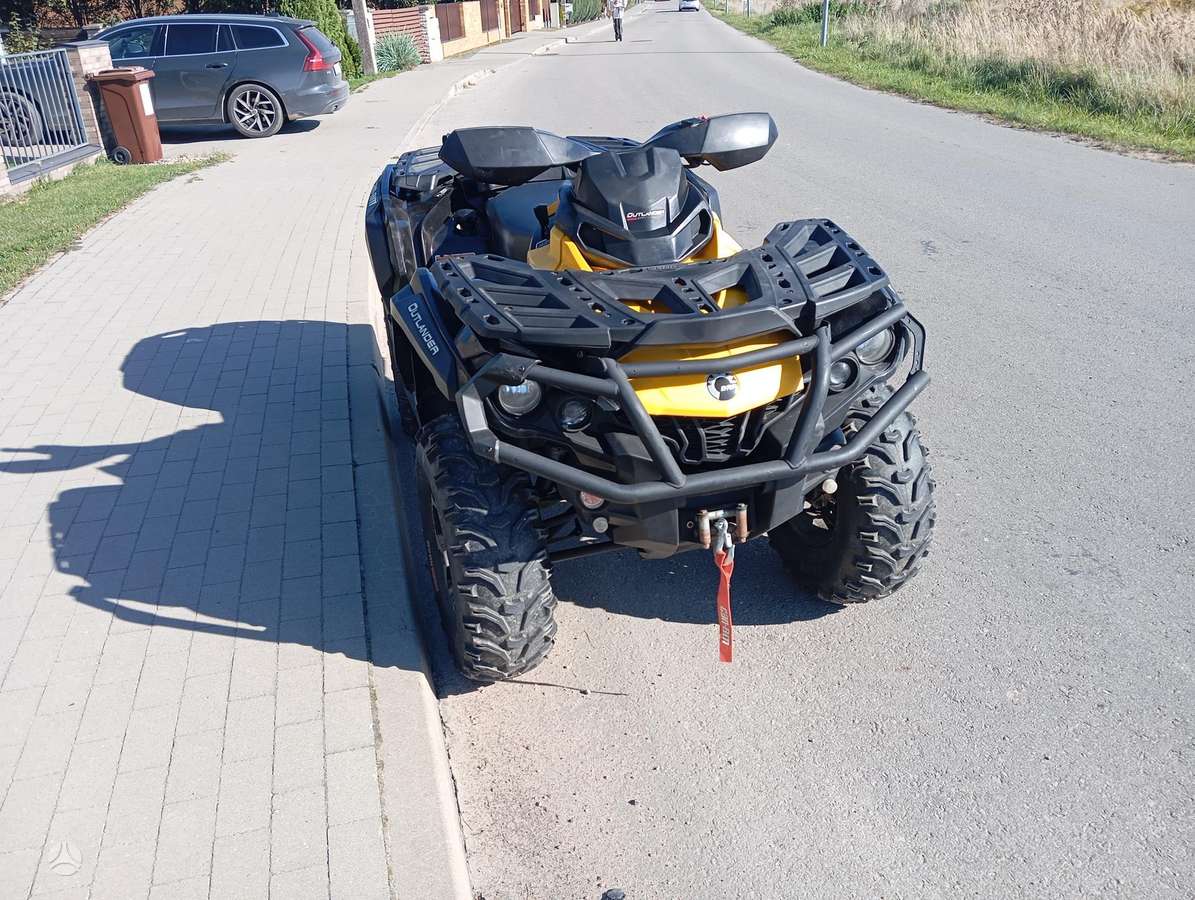 Can-Am Outlander Max 650cc, keturračiai