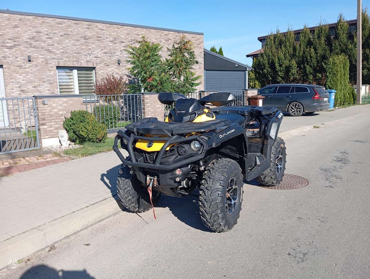 Can-Am Outlander Max 650cc, keturračiai