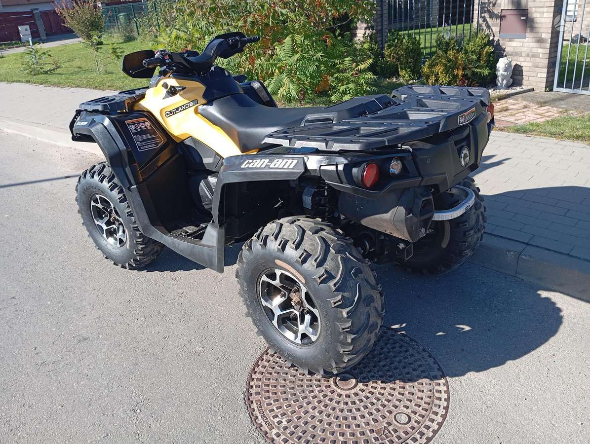 Can-Am Outlander Max 650cc, keturračiai