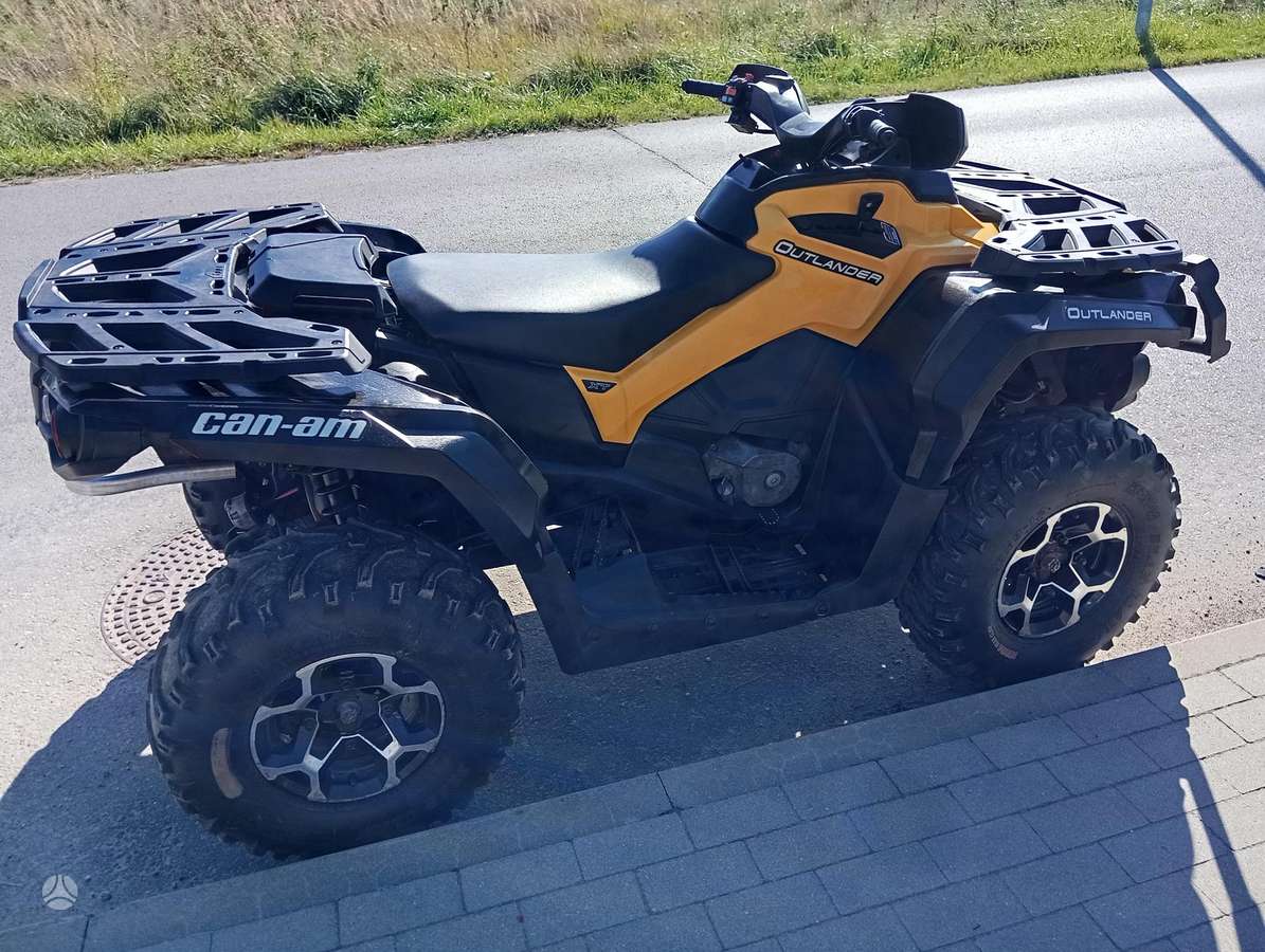 Can-Am Outlander Max 650cc, keturračiai