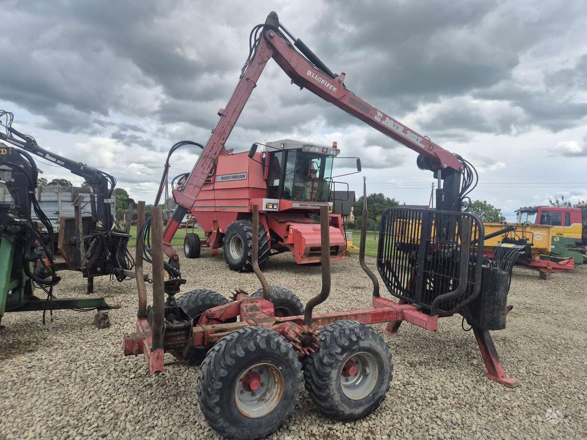 Patu Kesla 202T ir Kesla 655, forestry trailers (self-loading)