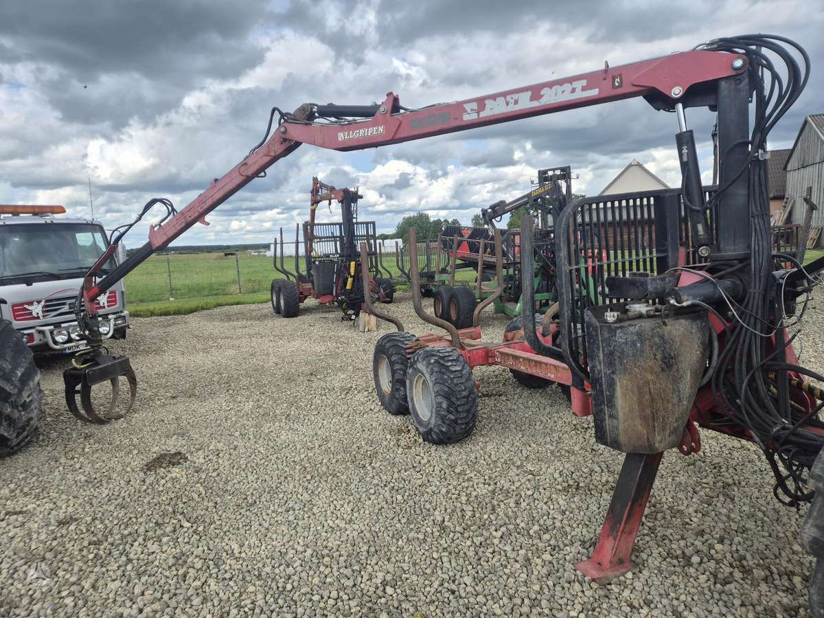 Patu Kesla 202T, forestry trailers (self-loading)