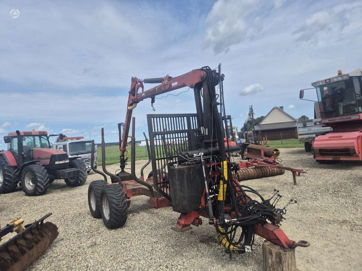 Patu Kesla 202T ir Kesla 655, forestry trailers (self-loading)
