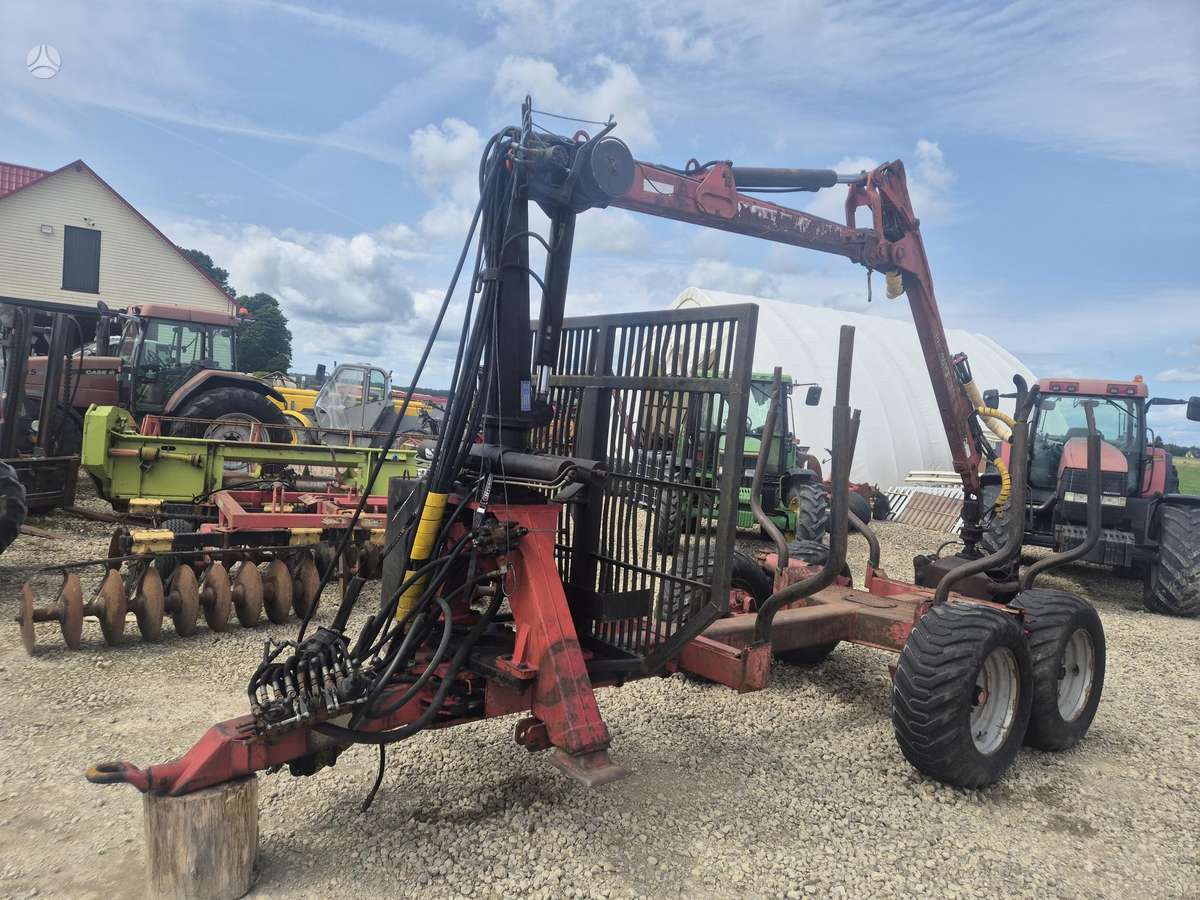 Patu Kesla 202T ir Kesla 655, forestry trailers (self-loading)