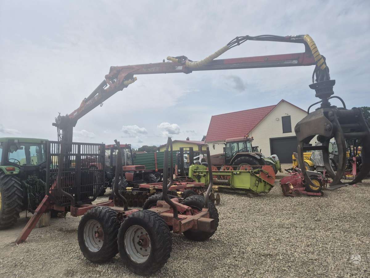 Patu Kesla 202T ir Kesla 655, forestry trailers (self-loading)