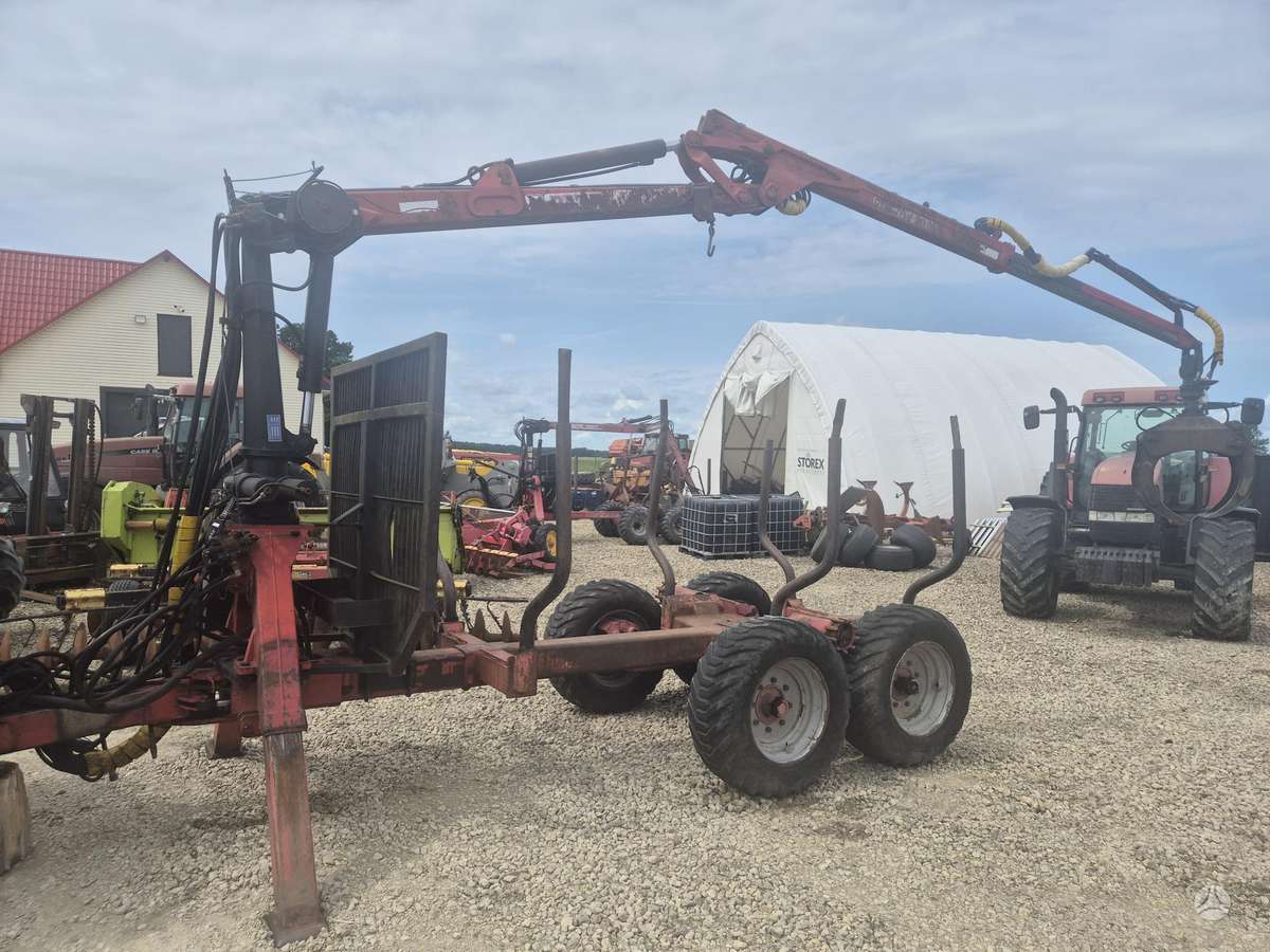 Patu Kesla 202T ir Kesla 655, forestry trailers (self-loading)