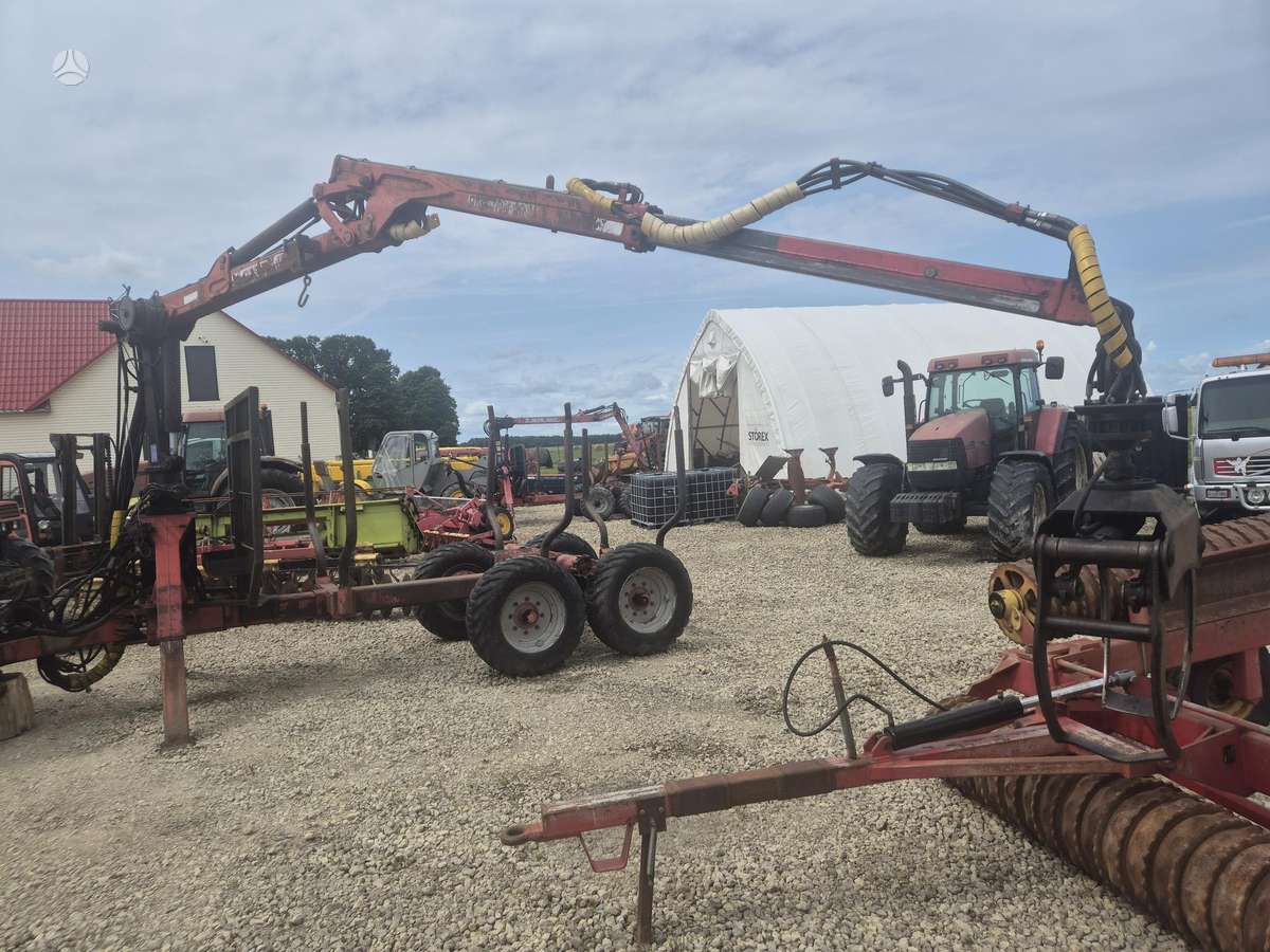 Patu Kesla 202T ir Kesla 655, forestry trailers (self-loading)