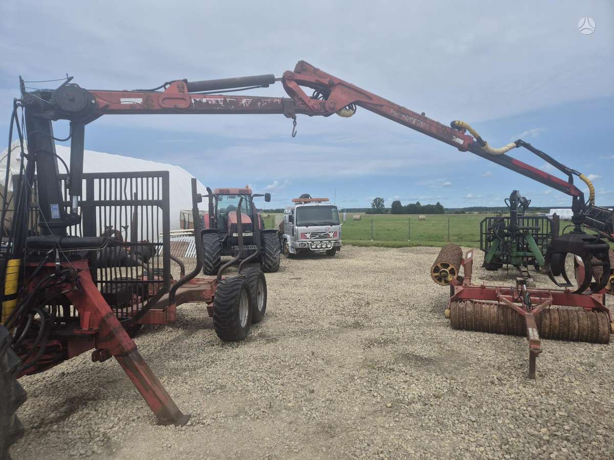 Patu Kesla 202T ir Kesla 655, forestry trailers (self-loading)