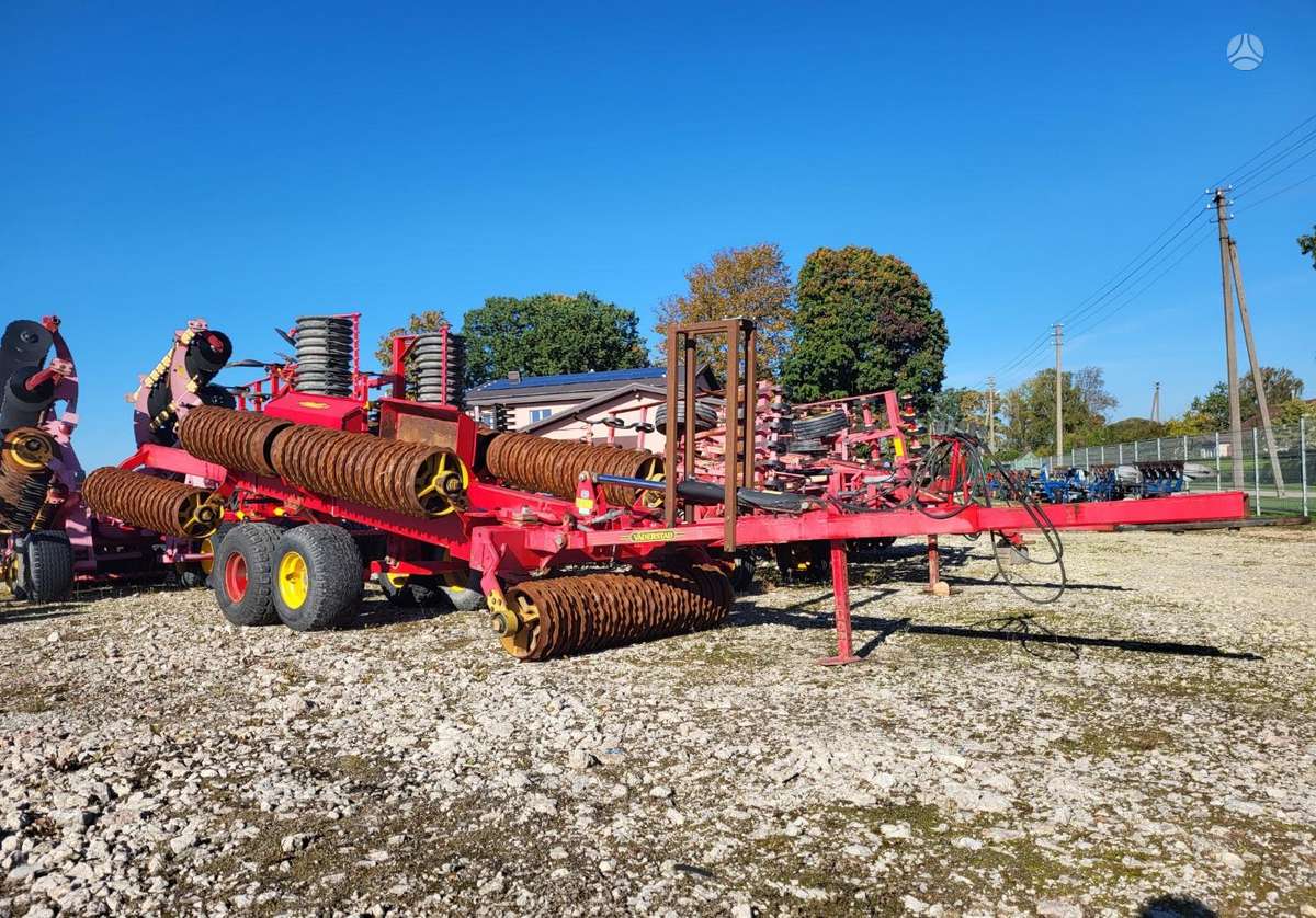 Vaderstad REXIUS RS 1230, dirvos tankinimo, lyginimo volai