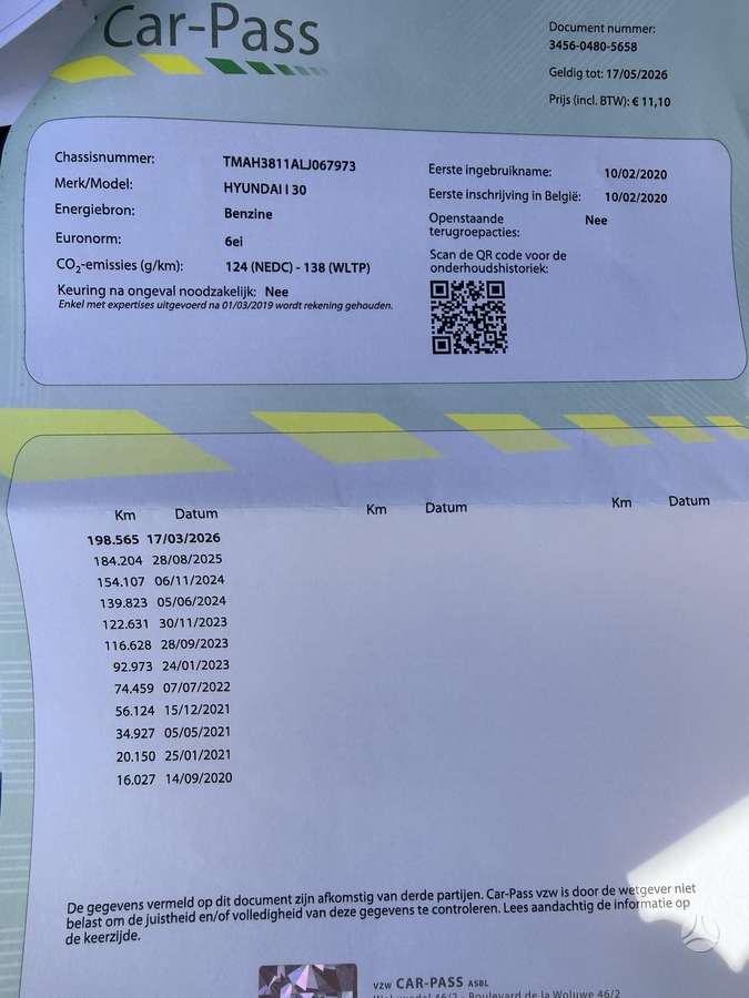 Hyundai i30, 1.0 l., Универсал
