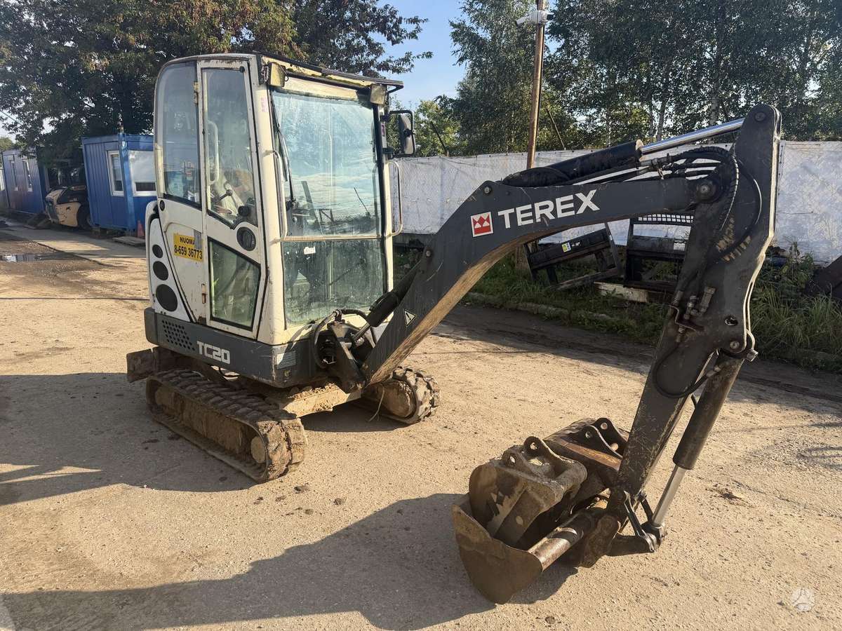 Terex TC20, mini excavator