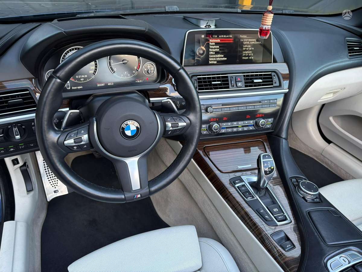 BMW 640, 3.0 l., convertible