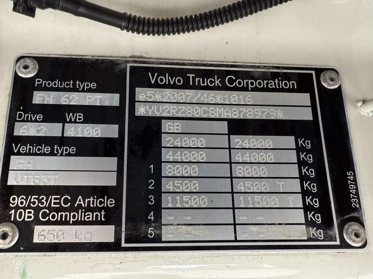 Volvo FH 460, single sleeper