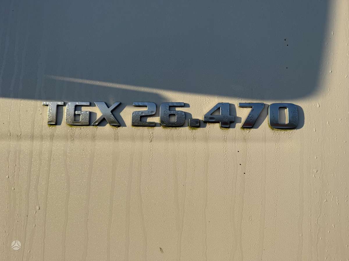 MAN TGX 26.470, 2 miegamosios vietos