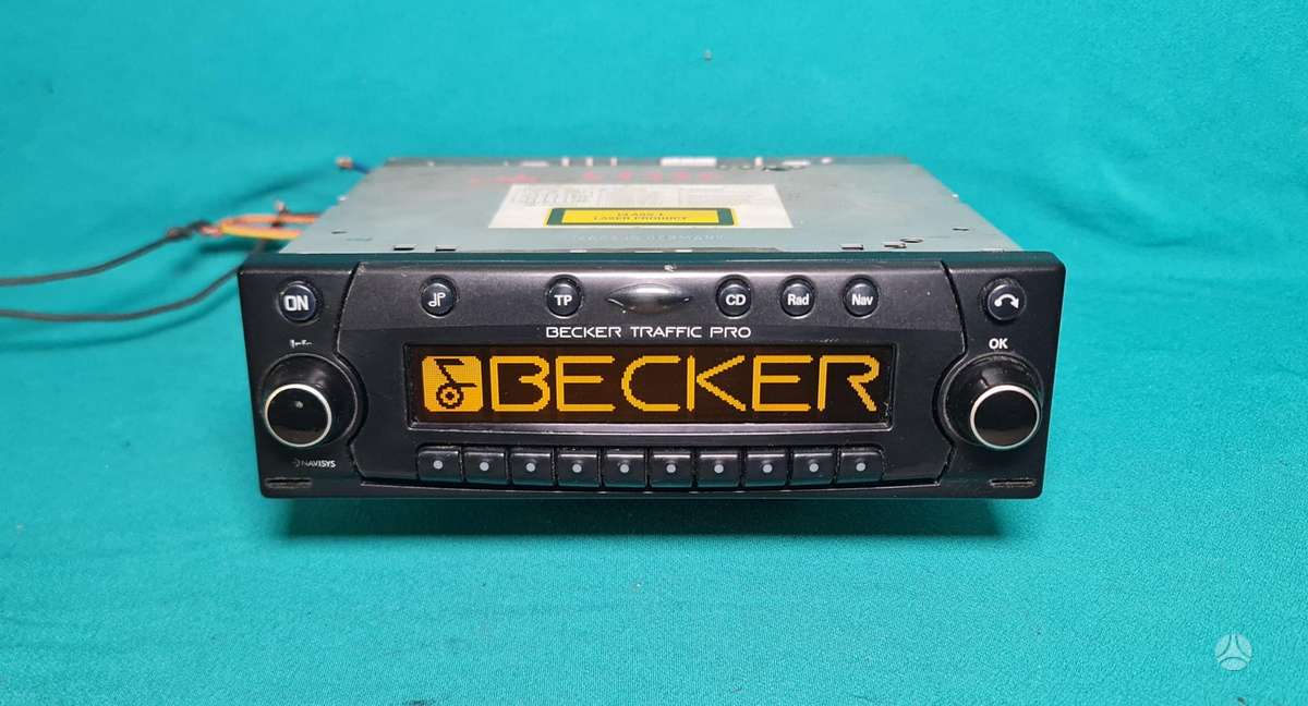 Becker Trafic pro, cd / mp3 players