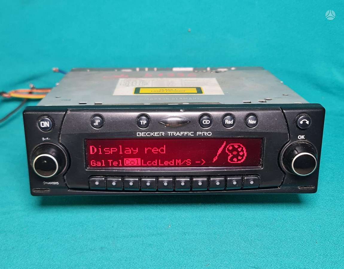 Becker Trafic pro, cd / mp3 grotuvai