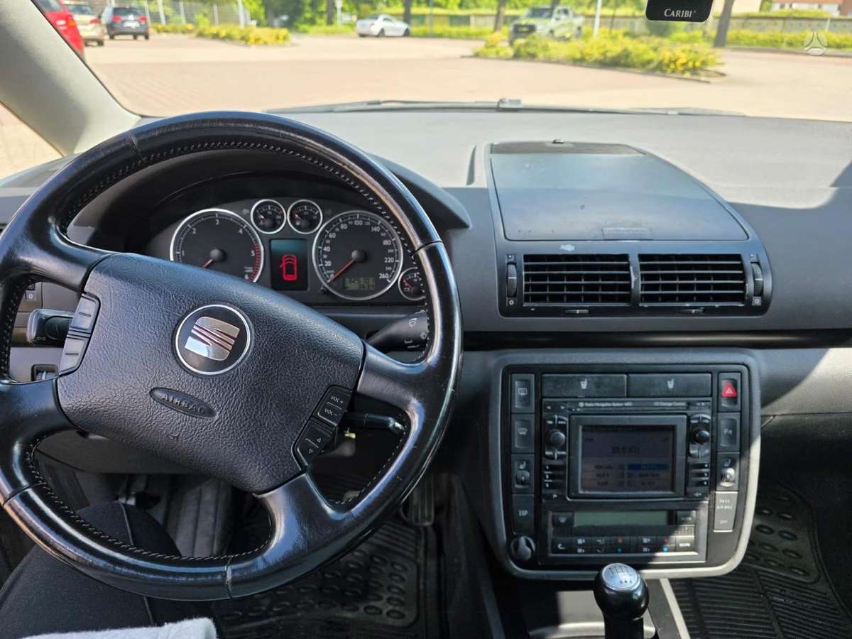 Seat Alhambra, BRT ☎️, dalimis