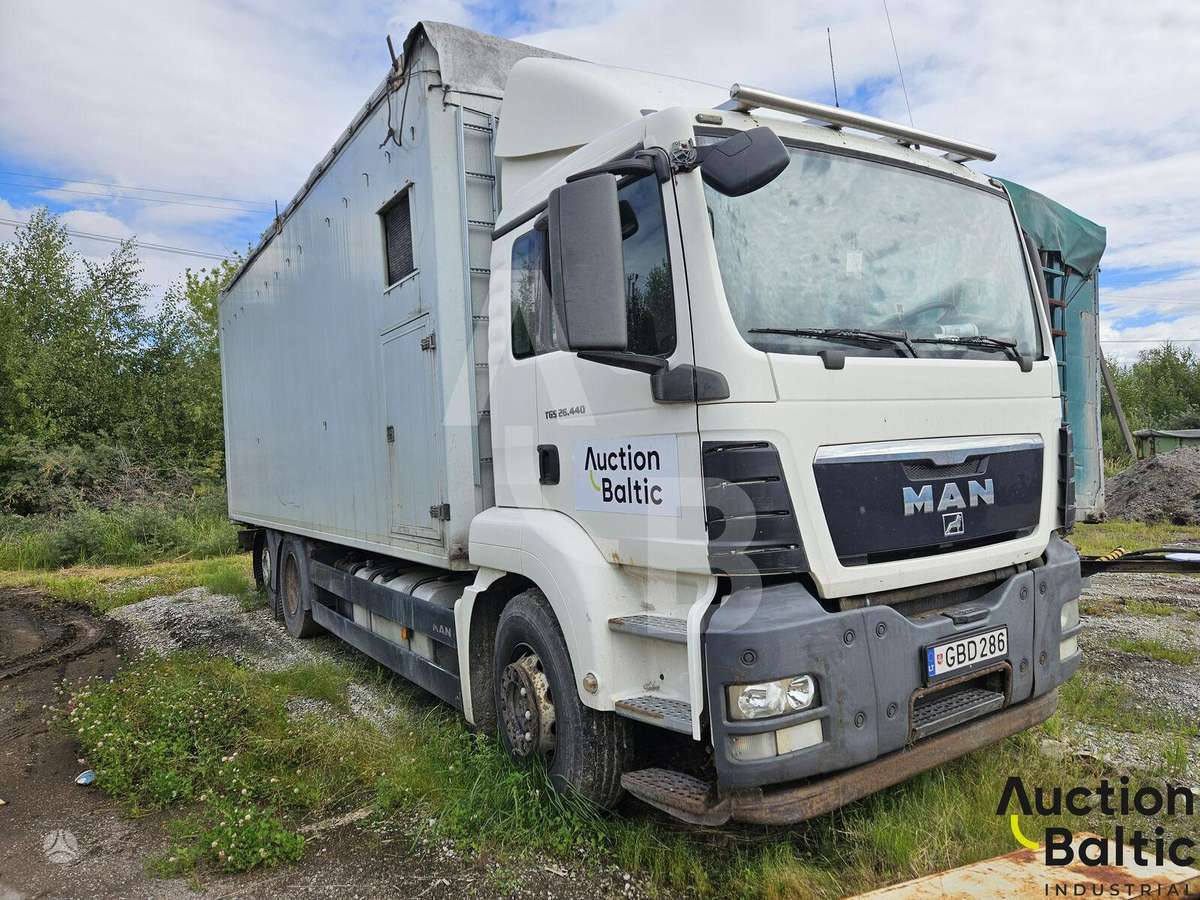 MAN TGS 26.440, kietašoniai