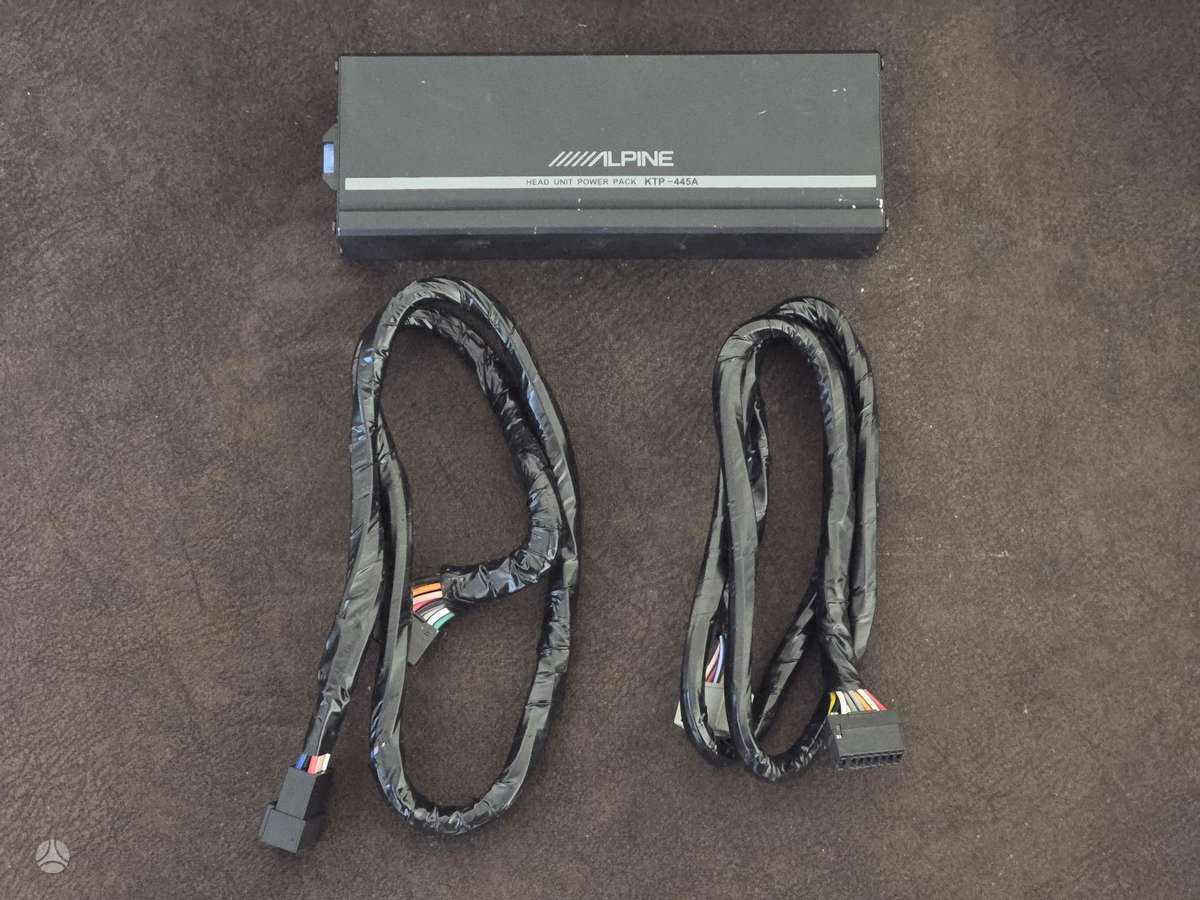Alpine KTP-445A, garso stiprintuvai