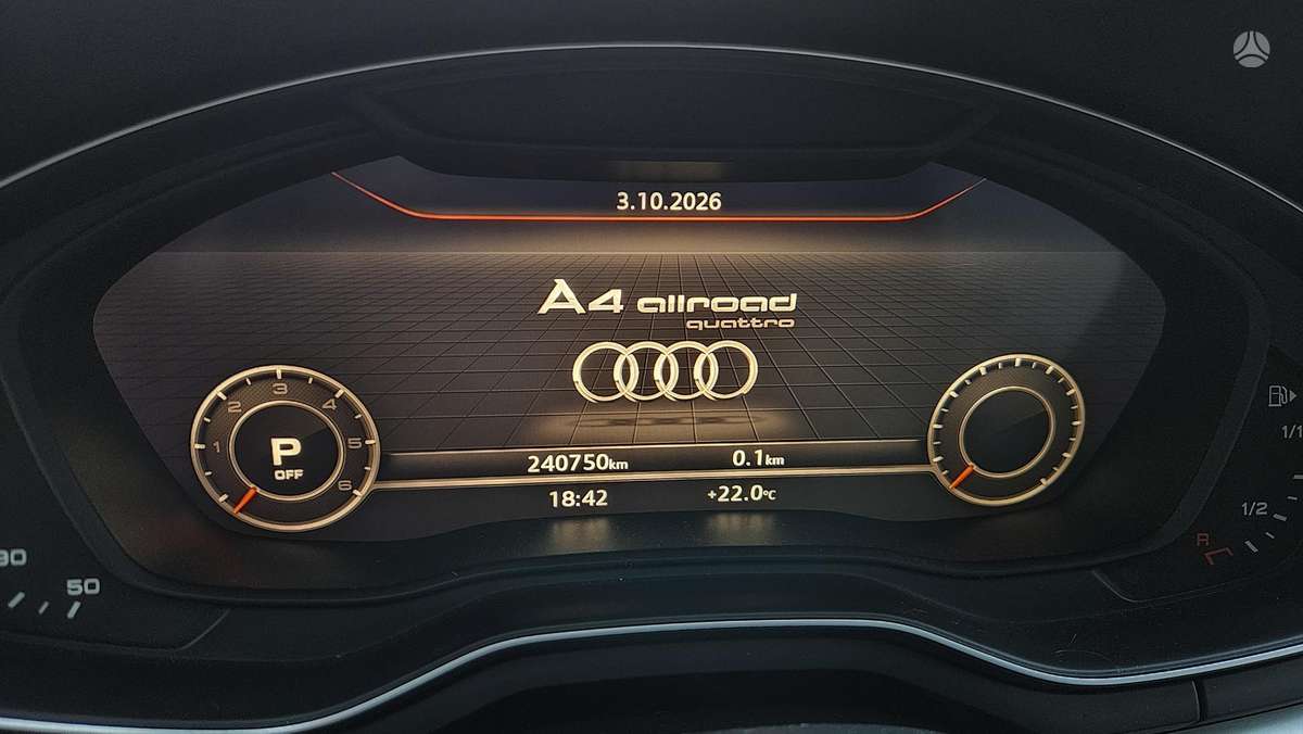Audi A4 allroad, 2.0 l., universalas